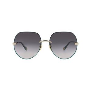 Chloé Round-Frame Metal Sunglasses Multi Womens